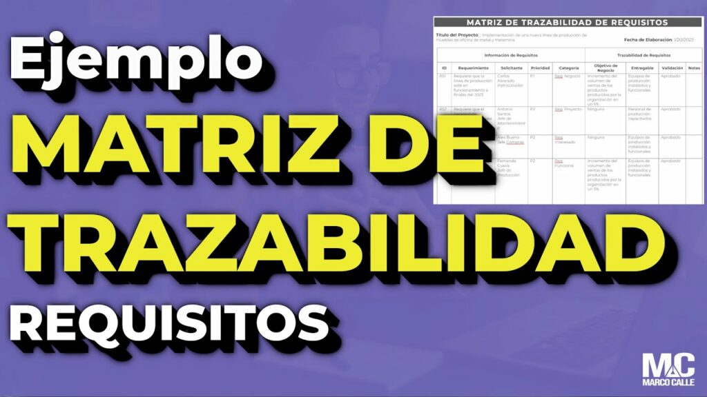 🔍 ¡descubre La Trazabilidad De Un Proyecto Guía Completa Y Práctica Sobre Cómo Lograr Un 4532